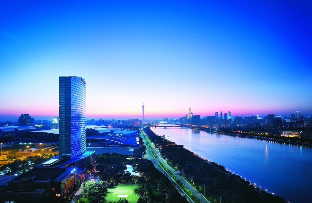 Shangri-La Guangzhou -3 Minutes By Walking Or Free Shuttle Bus To Canton Fair & Overseas Buyers Registration Service Екстер'єр фото